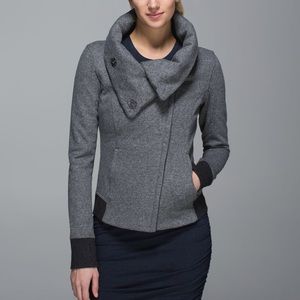 Lululemon Karma Collected Yoga Jacket in Grey